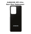 Samsung S20 Ultra Back Glass Replacement Rear Door Housing Case , Back Panel For Samsung S20 Ultra. 
