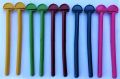 Pack of 10 Colorful Plastic Bird Perches – Cage Accessories for Budgies, Parrots, Lovebirds & Small Birds. 