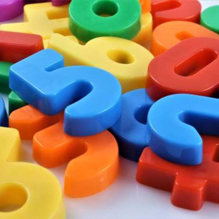 Colorful Plastic Alphabet Letters Numbers (82Pcs in a Pack), Blocks, Toys [BT]