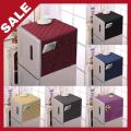 Fridge Covers Quilted Cotton 100% Waterproof , Dust Proof Top Cover with 4 Pocket Size 21x50 inches. 