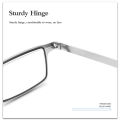 Folding Anti Blue Ray Reading Glasses Metal Rectangular Women Men Hyperopia foldable Eyeglasses Diopter +1.0 1.5 2.0 2.5 3.0 3.5 Ultralight Screwless Full Frame. 