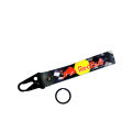 1-PC Motorcycle Collectable Strap Embroidery Keyring Keychain For Honda Yamaha Suzuki Ducati BMW Aprilia Kawasaki Benelli Yari Mitsubish Key Ring Chain RED BULL. 