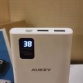 Aukey 10000mAh Power Bank | Ultra Slim & Sleek Design | Fast Charging Portable Charger. 