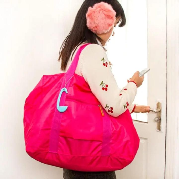 New Portable Plastic Hanger Decoration Travel Bag Hook For Hanging Decorative Table Purse Bag Hooks Wall Hanger Holder Handbag
