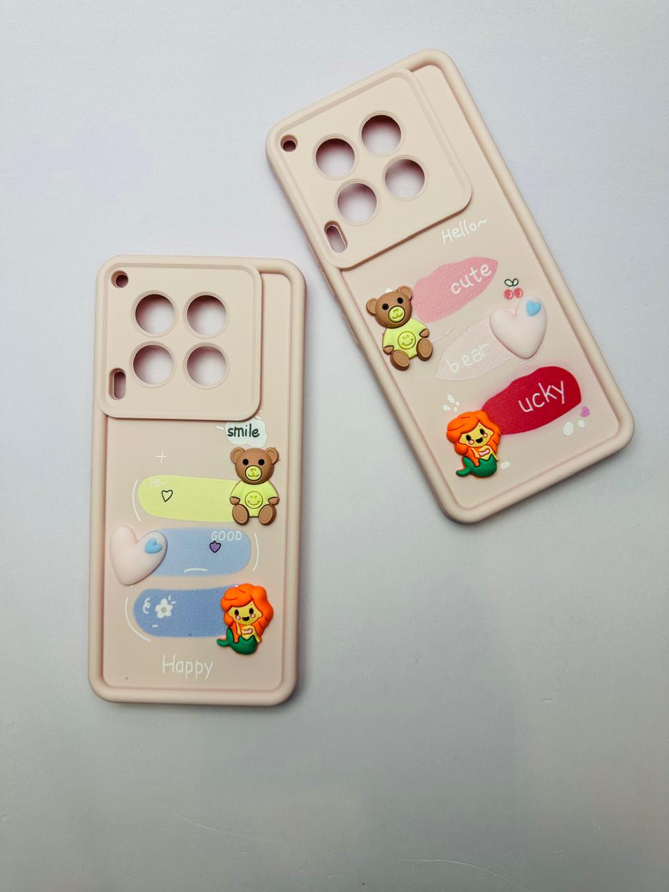 Lahore Mobile Case for Tecno Camon 30 Girls Back Cover - Luxerey Back Cover - Creative Lovely 3D Doll - Tecno Camon 30 Dolls Case 4