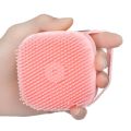 Silicone Bath And Body Shower Brush With Liquid Soap Dispenser Easy  Back Scrubber Silicone Body Brush. 