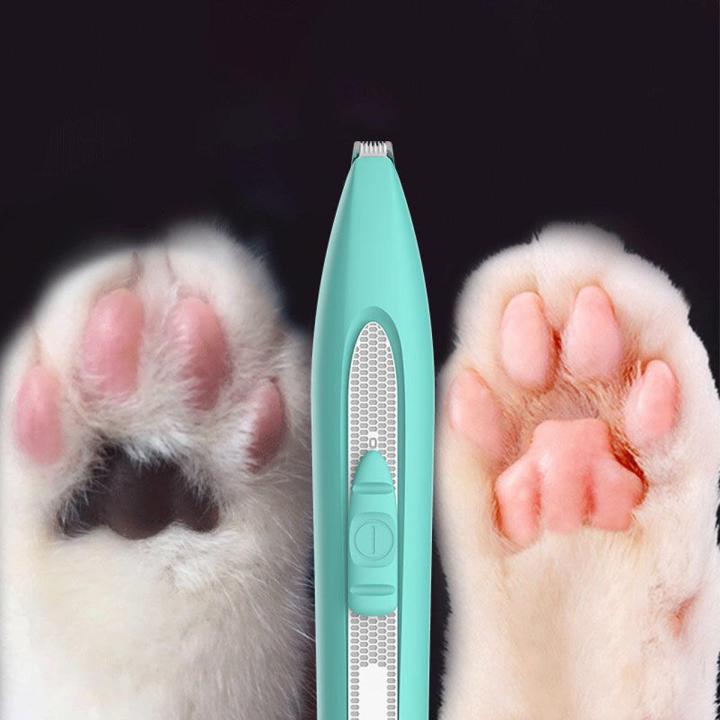 【Happier】Hot selling Pet Supplies Cat Grooming Electric ClippersPet Cat Electric Feet Hair Remover Tool Cat Feet Hair Grooming Automatic Feet Hair Tool Trimmer