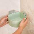Bathroom Storage Rectangular Rack & Corner Shelf Organizer No Drill for Shower Soap Shampoo Holder Toilet Storage Accessories with Drainage hole. 