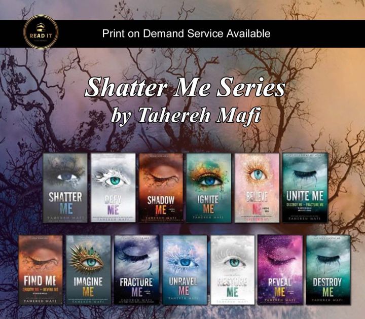 Shatter Me Series By Tahereh Mafi | Daraz.pk