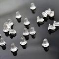 Soft Silicone Earrings Studs Rubber Earring Back Stopper. 