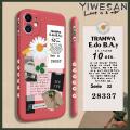 YIWESAN Case For iPhone 11 Case Cute Fashion Brand Coffee Flower Girls Lovely Girl Shockproof Phone Casing Full Back Cover Camera Side Edge Soft Silicone Pattern Case Protection Cases. 