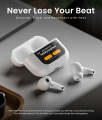 A9 AirPods Pro with Touch Display - Advanced ANC Wireless Earbuds, Smart Touch Control, and Extended Battery Life. 