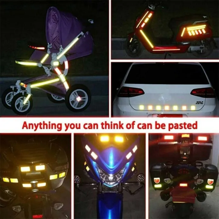 5cm%20X%20150cm%20Red%20Safety%20Mark%20Reflective%20Tape%20Stickers%20Car%20Styling%20SelfAdhesive%20Warning%20Tape%20Automobiles%20Motorcycle%20Reflective%20Film%20-%20Image%204