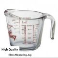 Glass Measuring Cup Clear Measuring Jug Kitchen Baking Tools 500ml. 