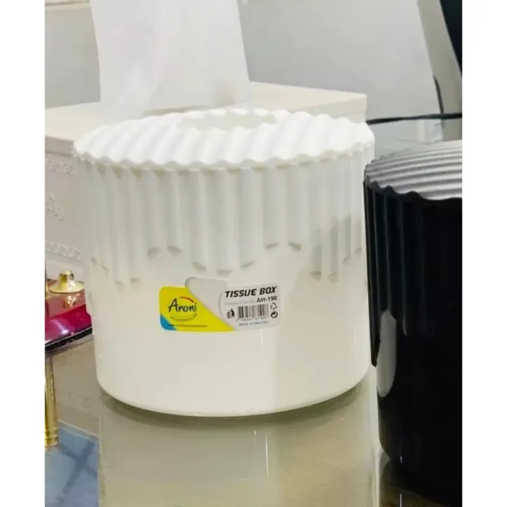 Aroni%20Plastic%20Round%20Shape%20Tissue%20box%20/%20Tissue%20Organizer%20/%20Tissue%20Holder%20/%20Napkin%20Holder%20/%20Tissue%20Role%20Holder%20Box%20-%20Image%205