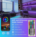 KSIPZE Led Strip Lights RGB Music Sync Color Changing,Bluetooth Led Lights with Smart App Control Remote,Led Lights for Bedroom Room Lighting Flexible Home Décor uk import a826. 