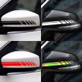Sport Grid Car RearView Mirror Sticker Decor Racing Waterproof Decals Accessories For audi a1,audi a6 c6,audi a6 c7,mazda cx5. 