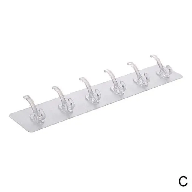 Pack%20of%202%20Transparent%20PVC%20Adhesive%20Curtain%20Rod%20Hook%20/%206%20Hooks%20Transparent%20Self%20Adhesive%20Door%20Wall%20Hangers%20Hooks%20for%20Kitchen%20Bathroom%20-%20Image%205