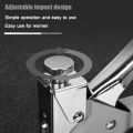 Openness - 3 in 1 Heavy Duty Manual Staple Gun for Upholstery, Fixing, Material, Decoration, Carpentry, Furniture. 