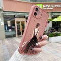 JIUMOO Case For Realme C17 Case Fashion Beauty Princess Girl Thin Shockproof Square Edge Silicone Casing Full Lens Cover Camera Protect Cases Softcase. 