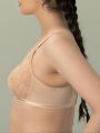 Bebelle, X-Over, Bra for girls and women, Crossover Bra, B Cup, Skin, Formal Bra.. 