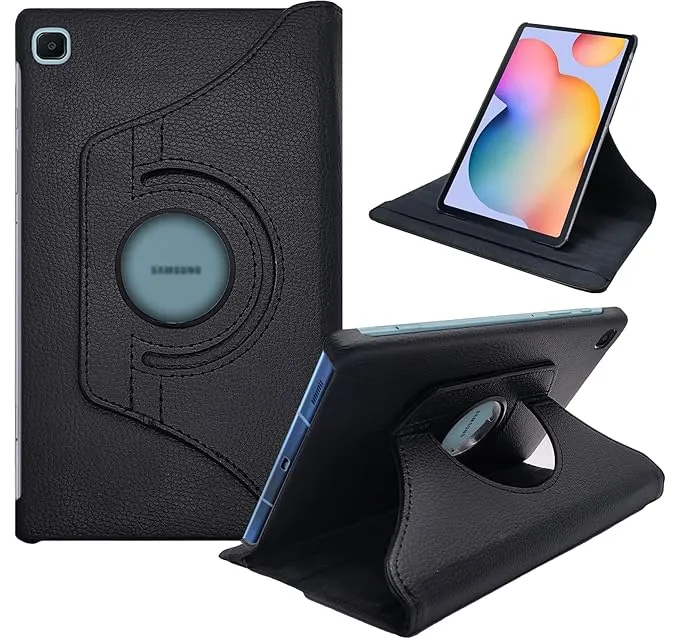 For%20Samsung%20Tab%20S6%20Lite%20(10.4%20Inch)%20(2020)%20SM-P610%20/%20P615%20Flip%20Cover%20%7C%20Leather%20Finish%20%7C%20360%20Degree%20Rotate%20Flip%20Cover%20-%20Image%202