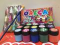 15 Orega Poster Color 12 Pcs Glitter Set  1 Paint Brush  15 different shades 15ml Each bottles Orega Colors Stationary Item For Girls. 