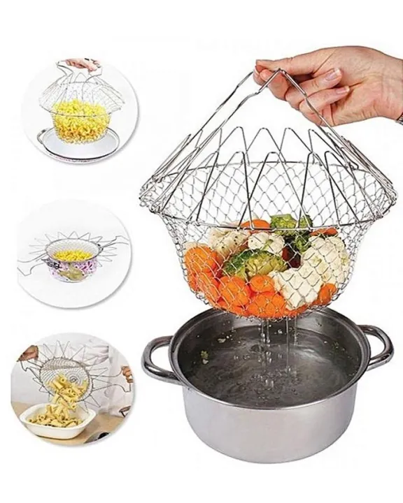 High%20Quality%2012%20in%201%20Chef%20Basket%20foldable%20%7C%20Stainless%20Steel%20Drainer%20Fryer%20Steamer%20Poaching%20Jali%20%7C%20Strainer%20Bucket%20for%20frying%20%7C%20Shafaq%20Traders%20-%20Image%204