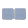 20Pcs Chair Glides Furniture Sliders PTFE Easy Moving Pads Square with Feet Protector for Hardwood Floor. 