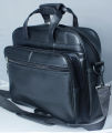 14'' Laptop Shoulder and Handbags PU Leather Waterproof Bags. 