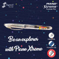 PIANO Xtreme Fountain Pen Transparent Body – Pack of 6 ink Pens. 