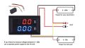 DC 0-100V 10AMini Digital Volt, ampere meter. 