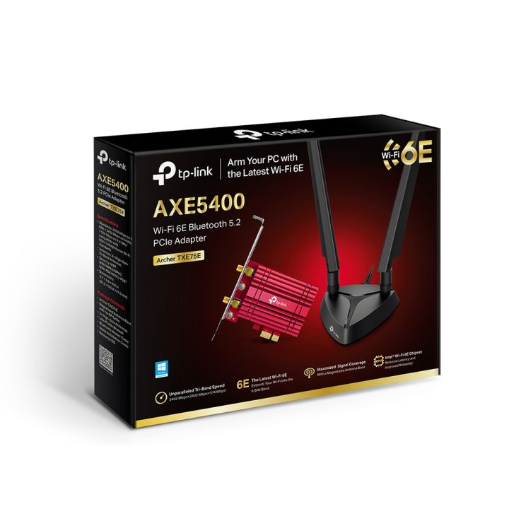 TP-Link%20Wi-Fi%206E%20Bluetooth%205.3%20Card%20Archer%20TXE75E%20AXE5400%20Tri%20Band%20Wi-Fi%206E%20Bluetooth%205.3%20PCIe%20Adapter%20-%2018%20Months%20Brand%20Warranty%20-%20Image%203
