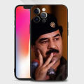 Saddam Hussein Iraq smart case for Apple iPhone 15 14 13 12 11 pro Max mini XS Max XR x 7 8 plus cover silicone shell. 