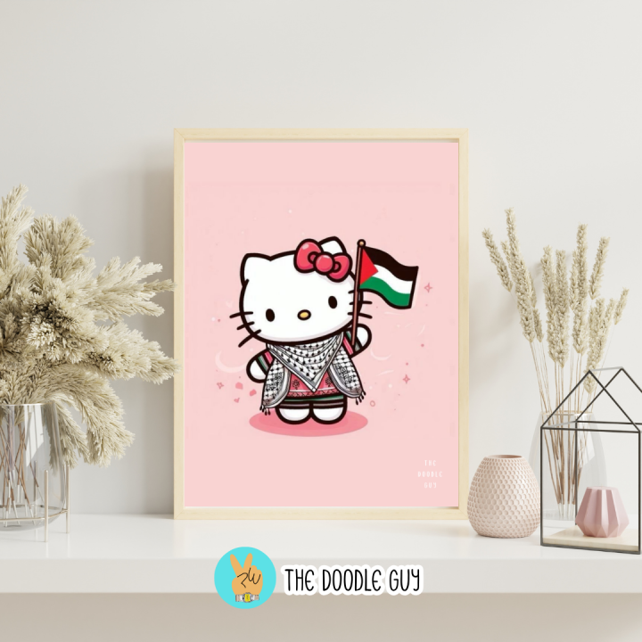 Hello%20Kitty%20Palestine%20Poster%20A4%20%7C%20Kawaii%20Resistance%20Wall%20Art%20%7C%20Cute%20Room%20&%20Dorm%20Decor%20%7C%20The%20Doodle%20Guy%20-%20Image%203
