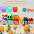 21 Day Portion Control Containers 14pcs Food Storage Box Set for Balanced Diet and Weight Loss. 