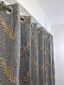 High Quality Premium Curtain 1Pc Parda (55*96 Inches) Elegant & Crystal Designs With Guaranteed Ring(Eyelet) For Bedroom & Living Room. 
