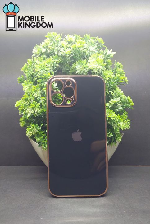 iPhone%2012%20Pro%20-%20Gold%20Chrome%20Plated%20Shiny%20Case%20with%20Camera%20Protection%20-%20Image%202