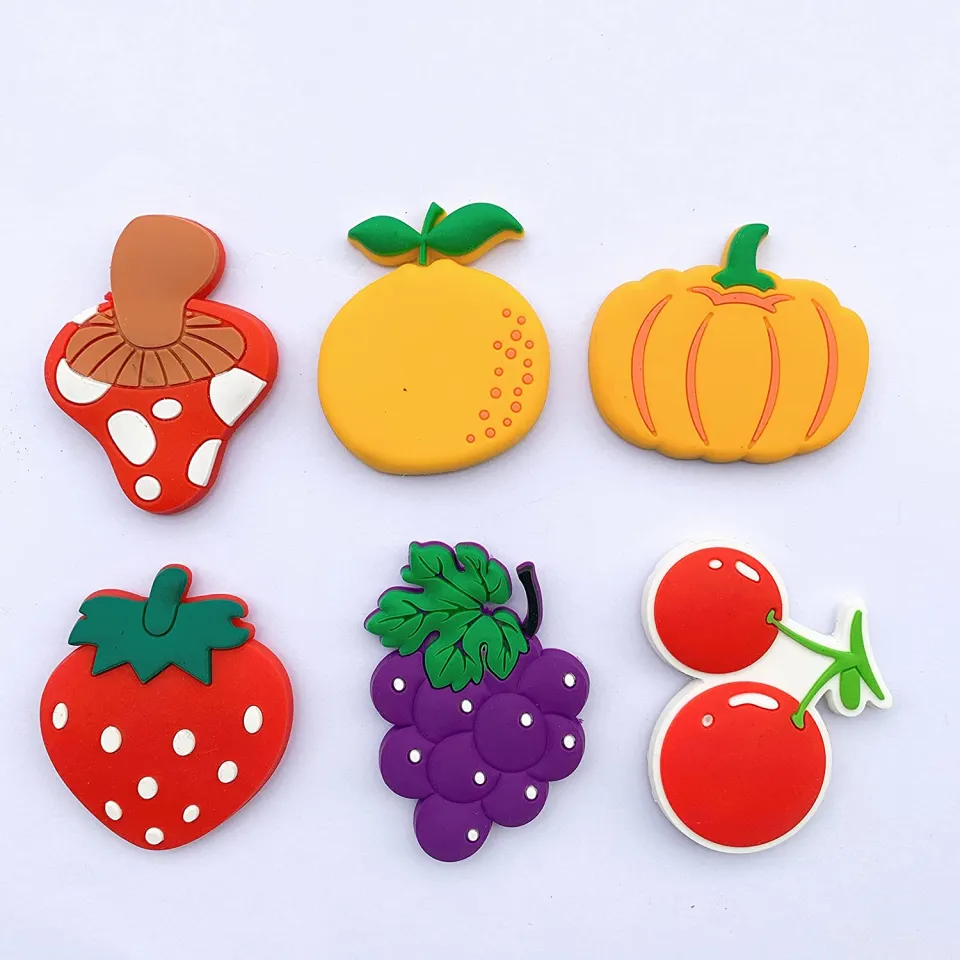 Dream Enterprises 6pcs Fridge Magnets for Toddlers Soft Rubber Safety Magnets for Kids Children Magnets Baby Magnetic Toys Educational Daraz.pk