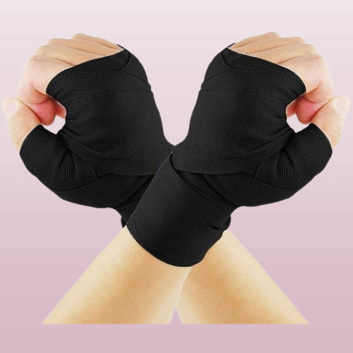 Hand wraps, boxing patti, boxing gloves, boxing bag wraps