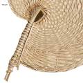 Woven Bamboo Hand Holding Fan Bamboo Fans Summer Cooling Supplies Handheld Fan Woven Hand Fan for Bedroom Wedding Party Favors. 