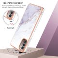 Phone Case For Nokia G21 / G11 , Marble Design Ultra Slim Thin Glossy Soft TPU Rubber Gel Phone Case Cover. 