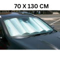 Car Windscreen Sunshade Sedans , SUVs , Jeep 130 x 70 CMAnti heat materia -Universal Car Sun shade. 