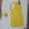 Oppoo reno 3- Hydro gel Film Jelly skin Crystal Clear Transparent Back Skin- Back Protector / Sheet. 