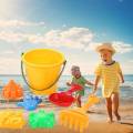 Kids Beach Sand Play Toys With Bucket 5 Pcs. 