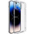 Transparent Silicone Cover For iPhone 15 Pro max. High Quality Anti-Shock Cover / Bumper jelly case for iphone 15 promax.y. 