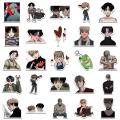 Korean Comic Killing Stalking Sticker Oh Sangwoo, Yoon Bum Manga Figure Waterproof Laptop Skateboard Decorative Stickers 50Pcs. 
