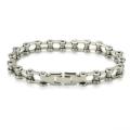 Punk Stainless Steel Bracelet Men Biker Bicycle Motorcycle Chain Bracelets 8.5". 