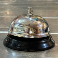 Service Call Bell, call bell for office, Steel Call Bell, Stainless Steel Service Call Bell for Reception Desk | Push Button Desk Bell for Office, Hotel & Restaurant | Durable Imported Call Bell. 
