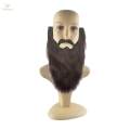 Long Beard Costume Fake Mustache Fake Beard Mustaches Dwarf Gnome Beard Costume Accessories Dress Up for Party Cosplay Supplies , Gray. 